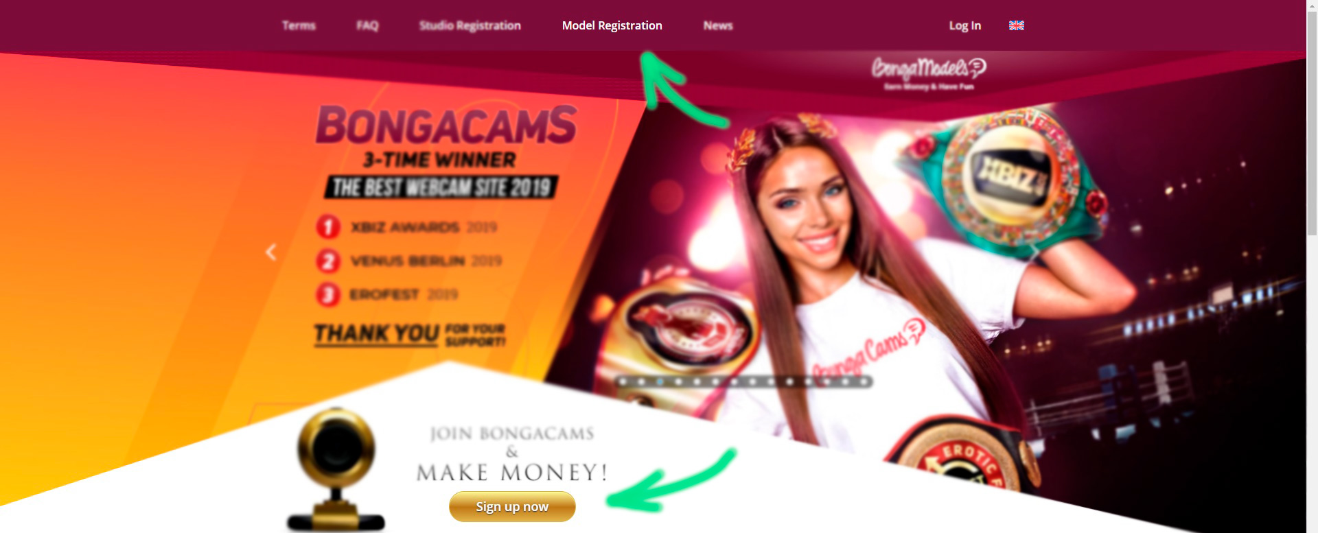 BongaModels-registration