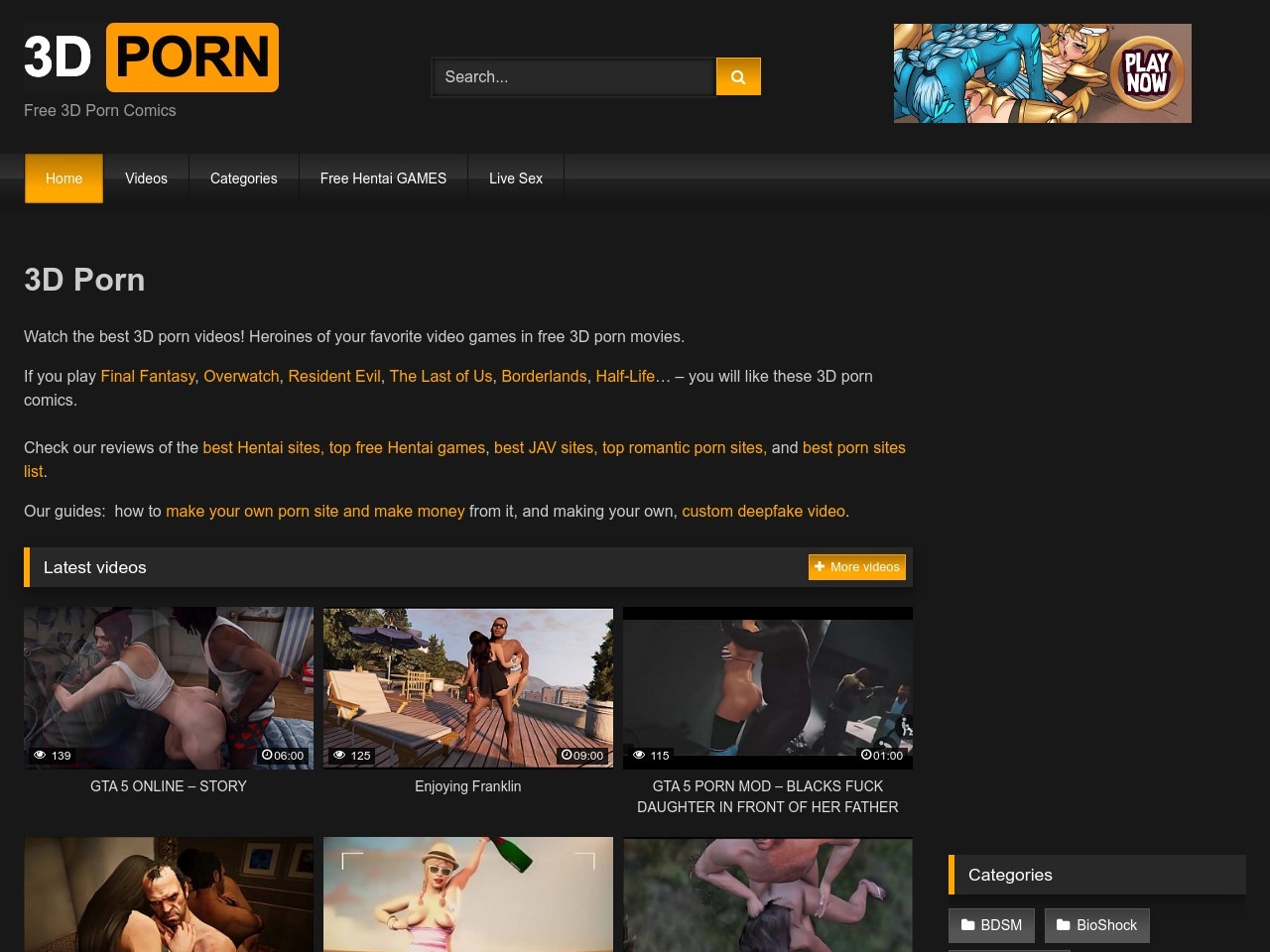 Best Free 3d Porn Sites