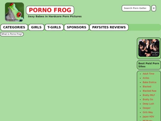 Porno Frog Galleries