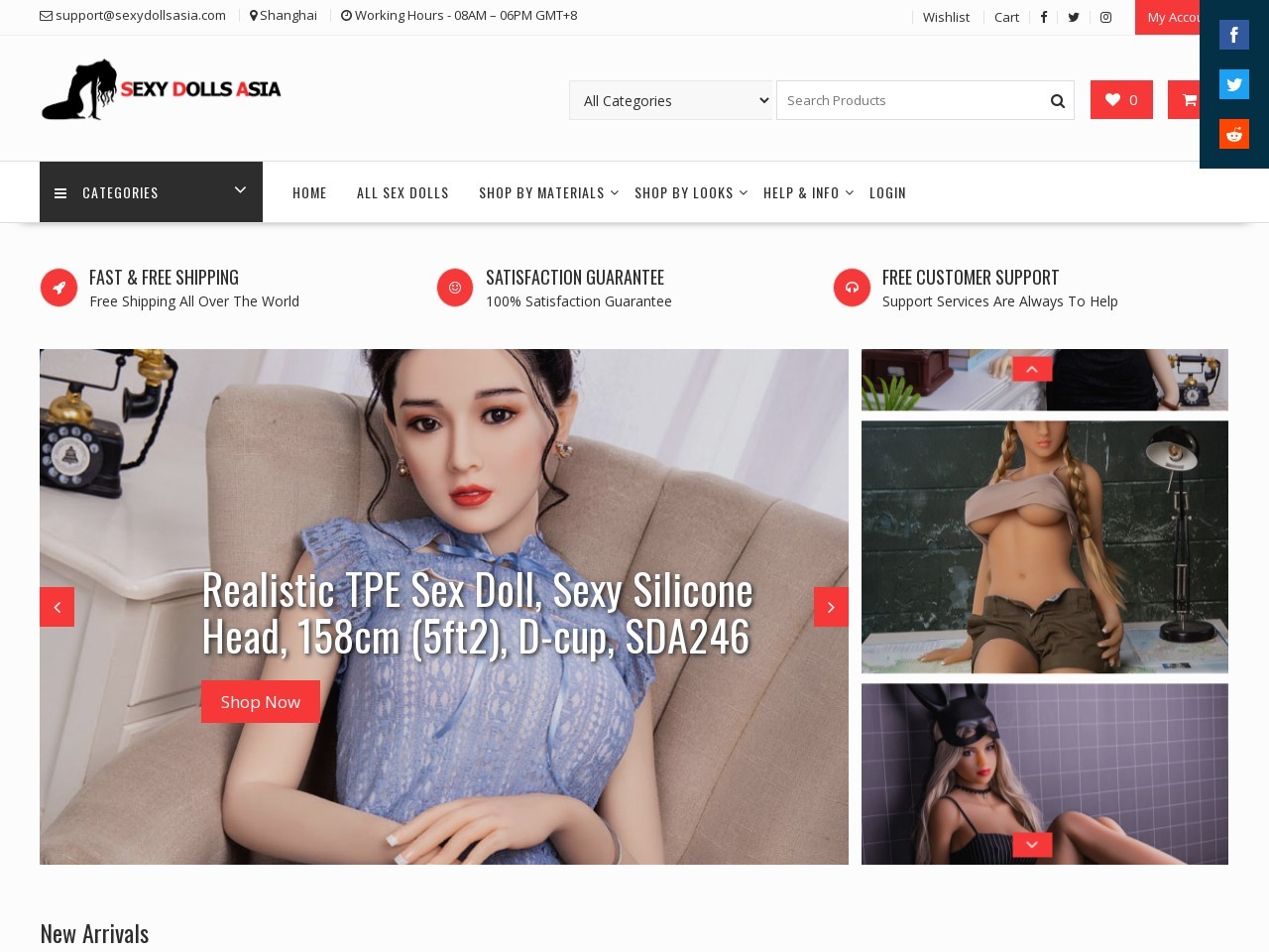 Sexy Dolls Asia and Similar Online Sex Toy Shops | The Porn Bin