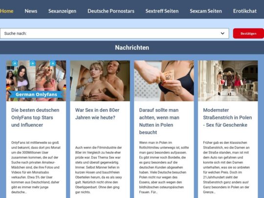 German Sex Blog