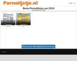 Dutch Porn List