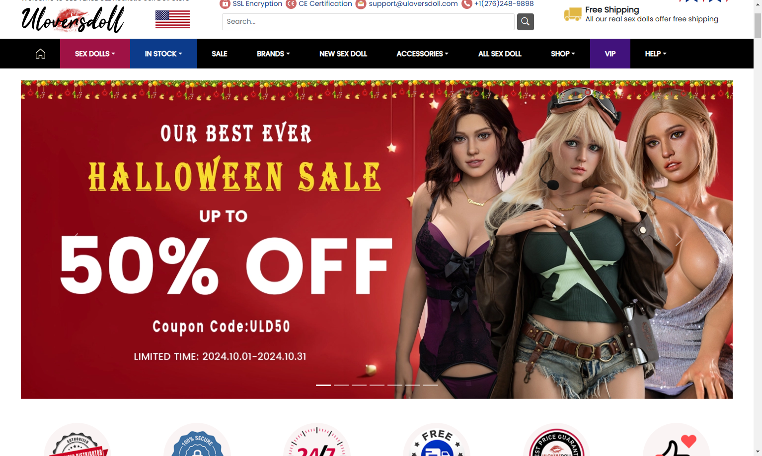 Uloversdoll and Similar Online Sex Toy Shops | The Porn Bin